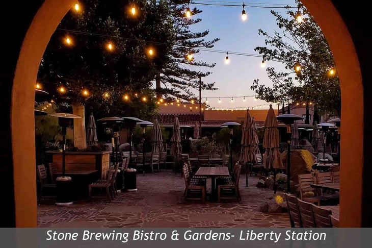 stonr brewing bistro & gardens- liberty station
